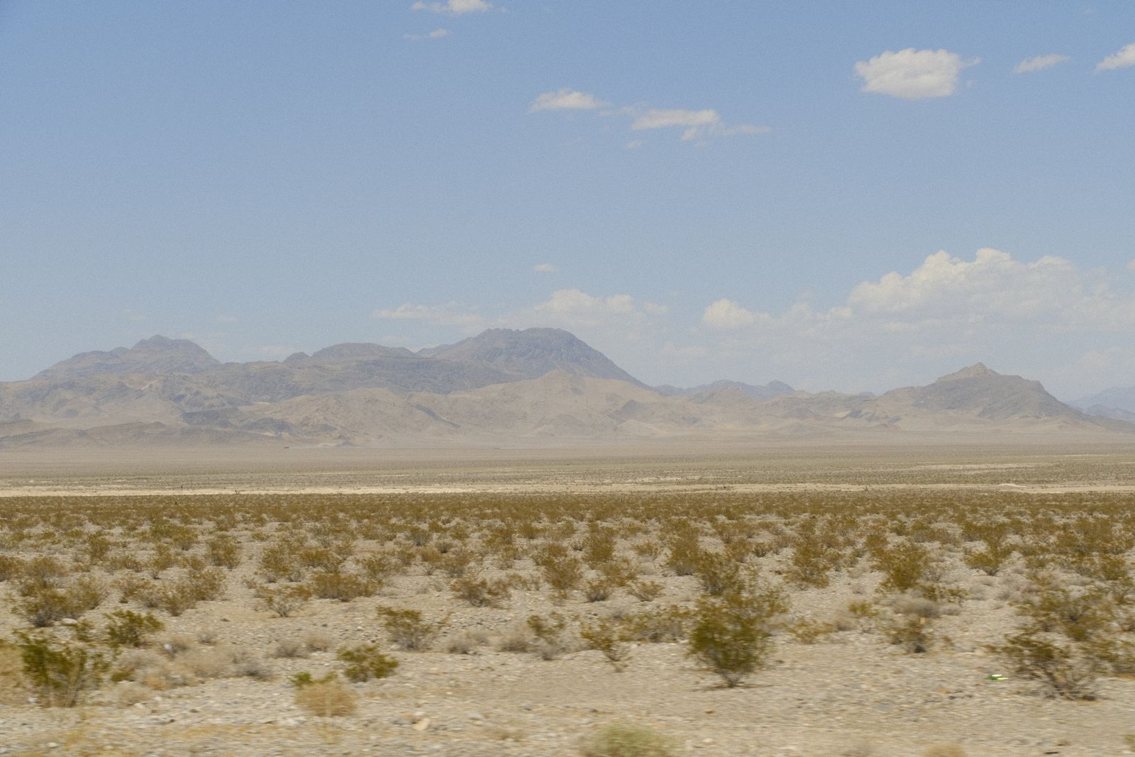 Nevada desert scrub and distant mountains, regional imagery for Fernley well and septic referrals